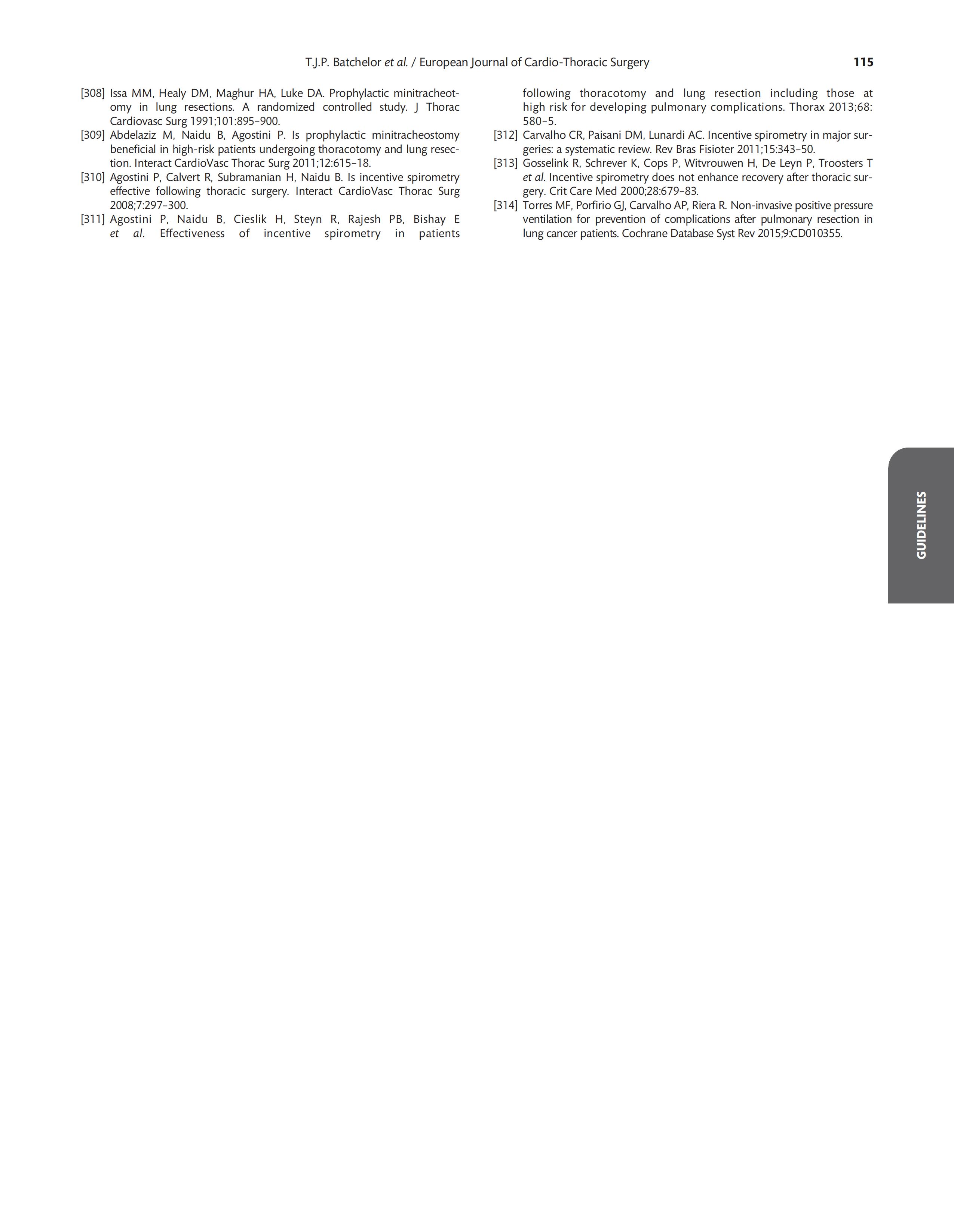 肺部手术后加速康复指南：加速康复外科 (ERAS &reg; ) 协会和欧洲胸外科医师协会 (ESTS) 的建议_24.jpg